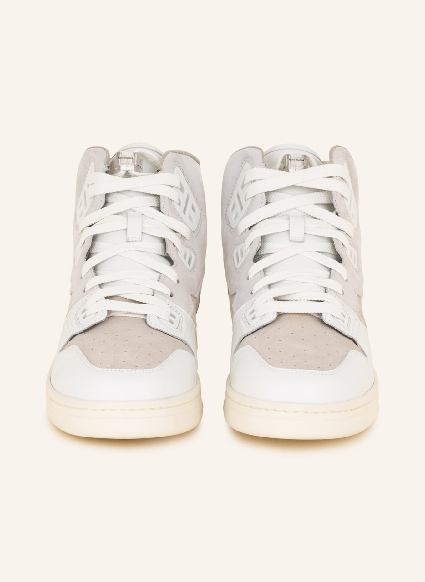 Acne Studios High-top sneakers, Color: WHITE/ LIGHT GRAY/ GRAY (Image 3)