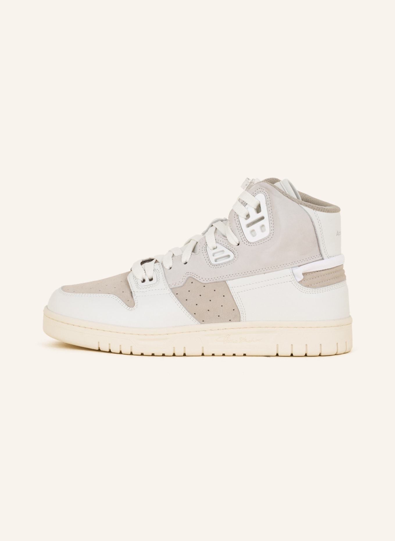 Acne Studios High-top sneakers, Color: WHITE/ LIGHT GRAY/ GRAY (Image 4)