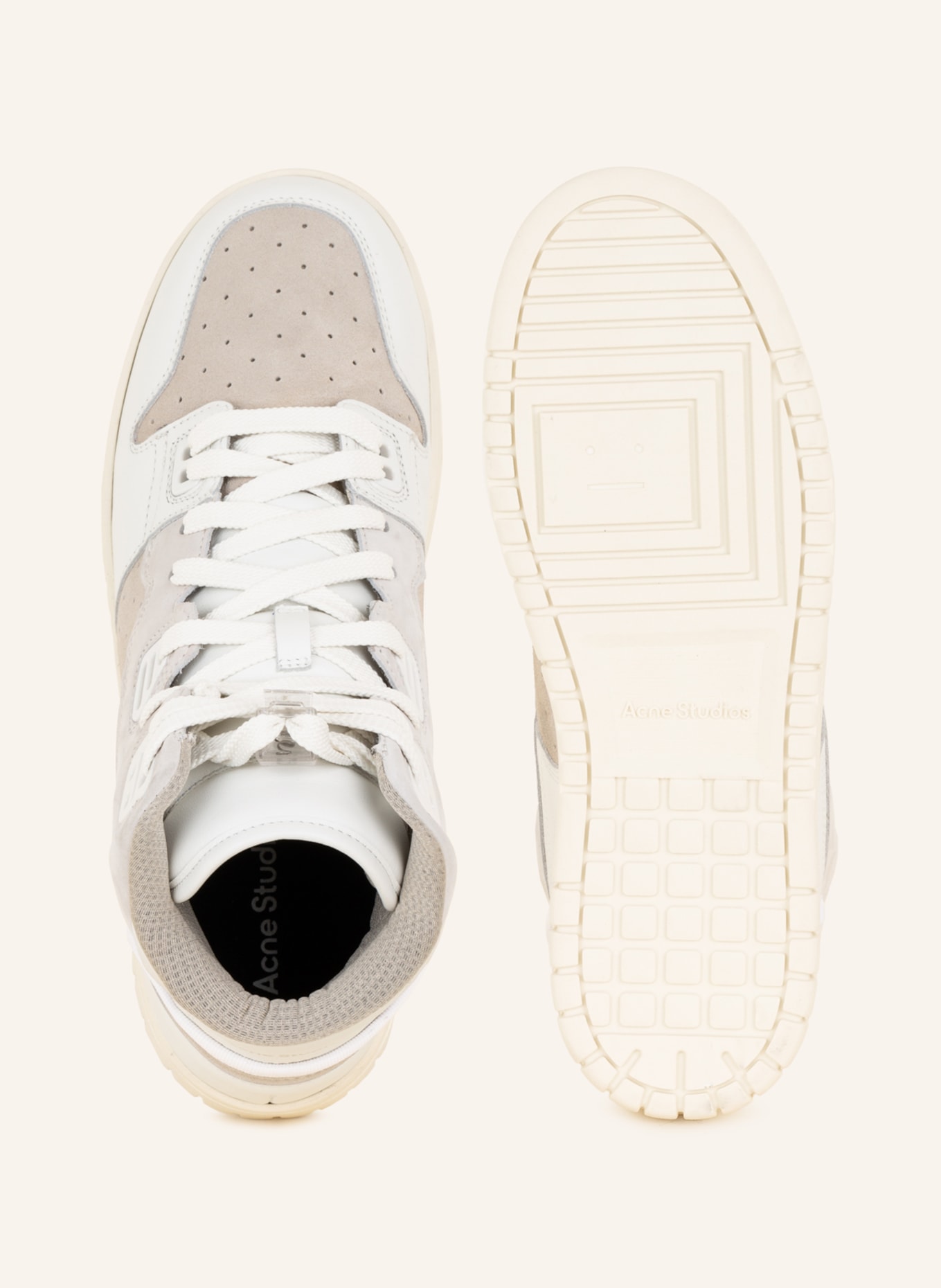 Acne Studios High-top sneakers, Color: WHITE/ LIGHT GRAY/ GRAY (Image 5)