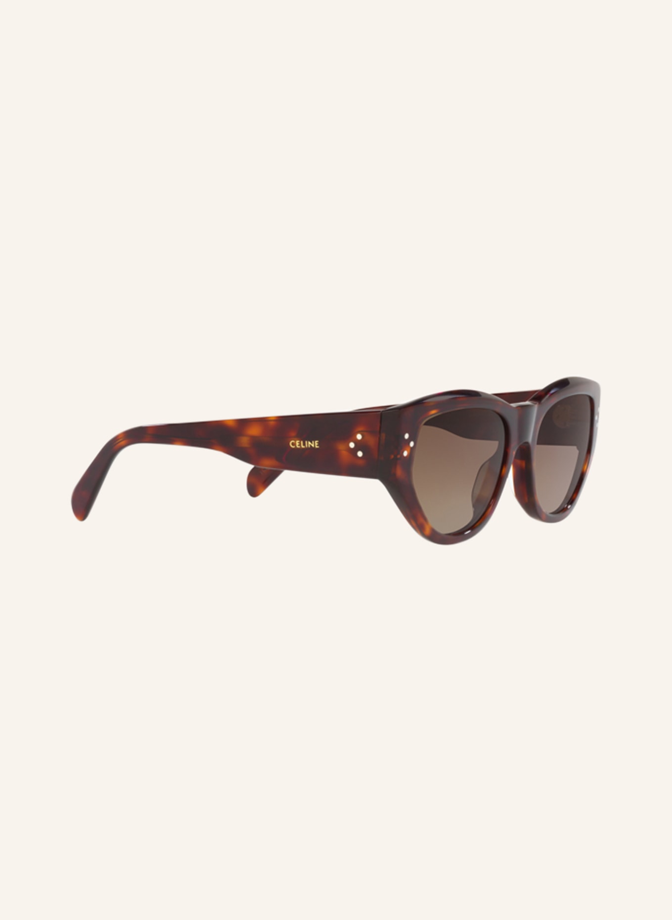 CELINE Sunglasses CL40219I, Color: 1965D9 - HAVANA/BROWN POLARIZED (Image 3)