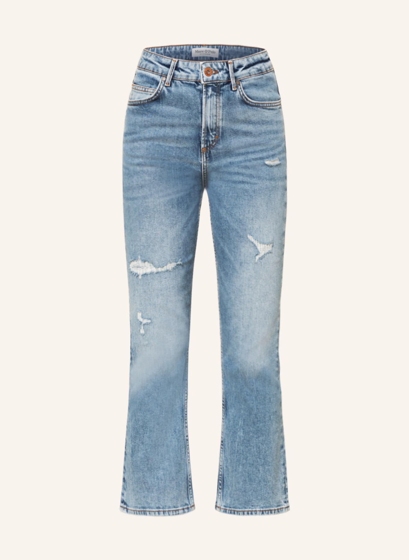 Marc O'Polo Flared Jeans, Farbe: 040 Super sustainable blue wash (Bild 1)