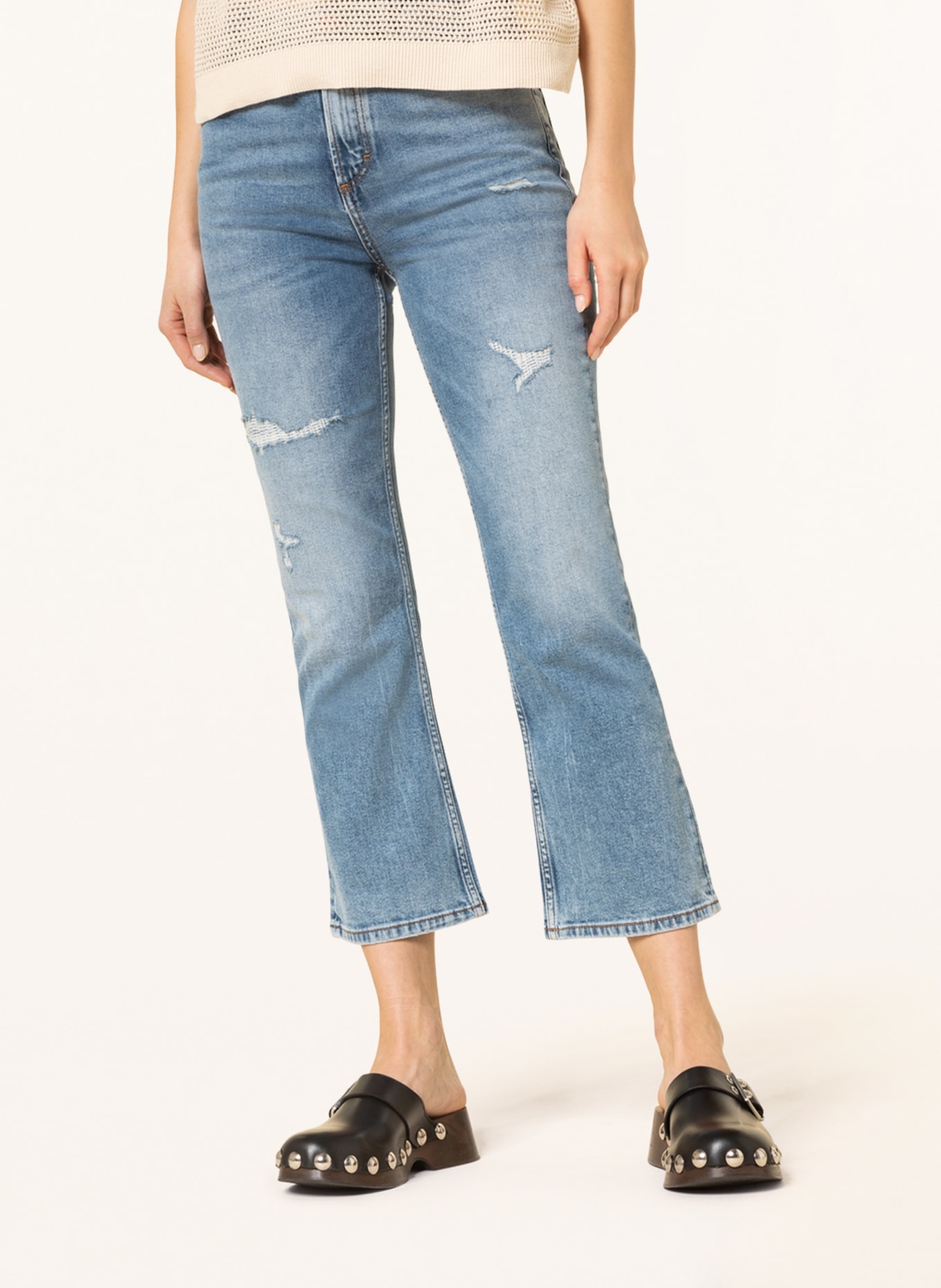 Marc O'Polo Flared jeans, Color: 040 Super sustainable blue wash (Image 5)