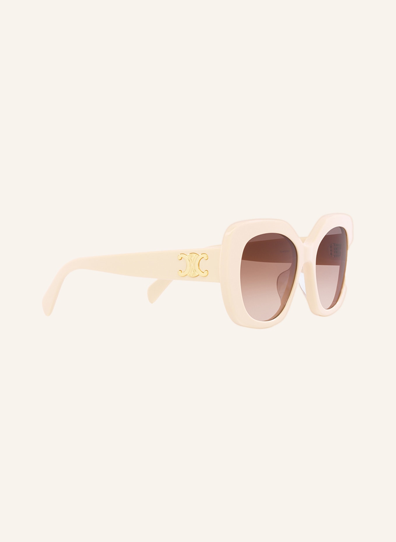 CELINE Sunglasses CL40226U, Color: 3100D1 CREAM/ BROWN GRADIENT (Image 3)