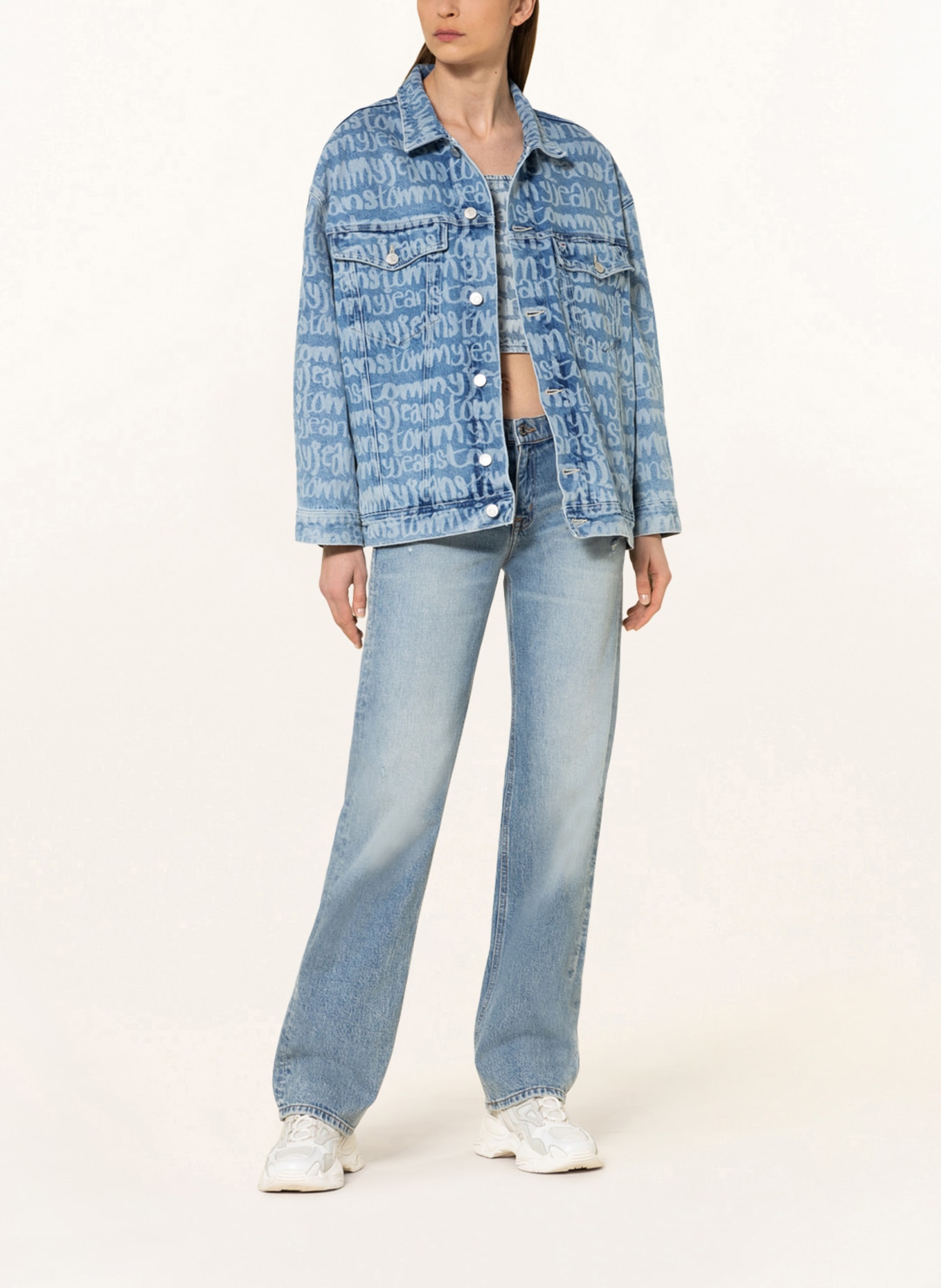 TOMMY JEANS Jeans-Overjacket, Farbe: 1A5 Denim Medium (Bild 2)