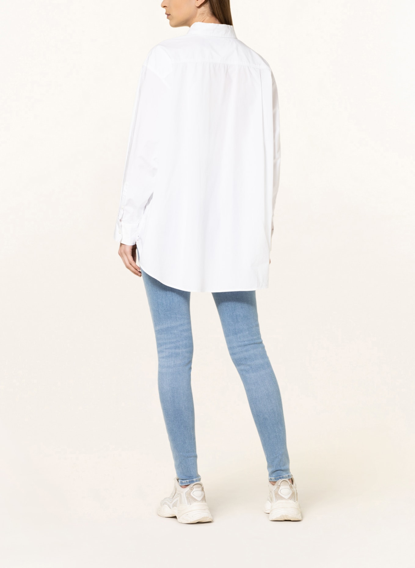 TOMMY JEANS Shirt blouse, Color: WHITE (Image 3)