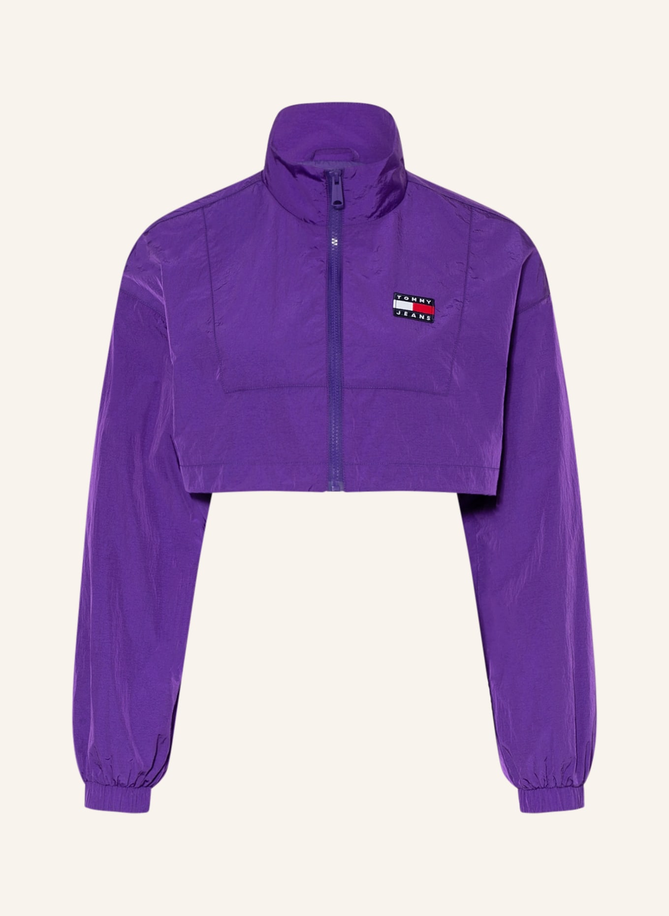 TOMMY JEANS Cropped jacket, Color: PURPLE (Image 1)
