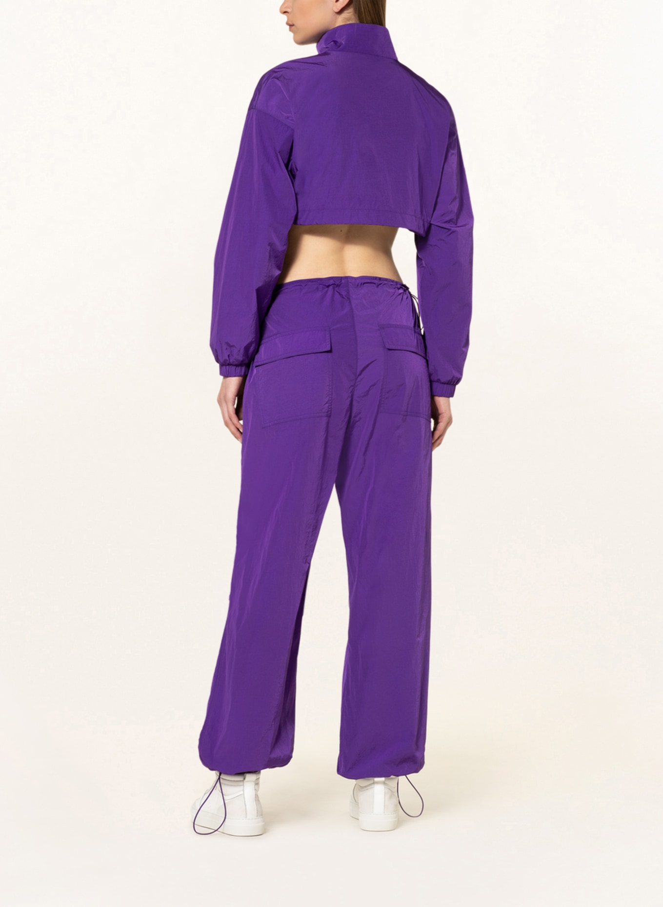 TOMMY JEANS Cropped jacket, Color: PURPLE (Image 3)