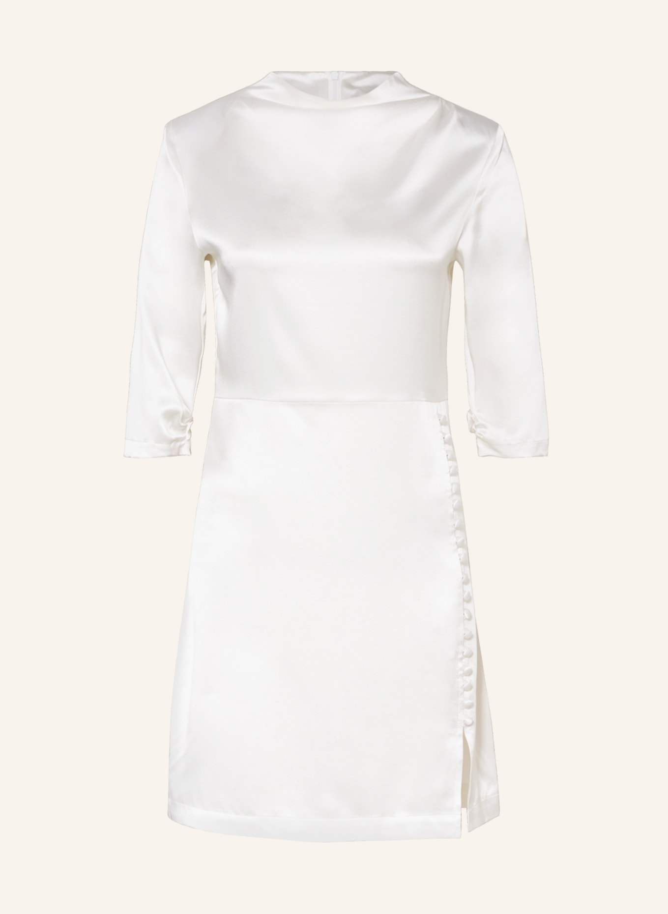 ENVELOPE 1976 Silk dress CAMPANIA, Color: WHITE (Image 1)