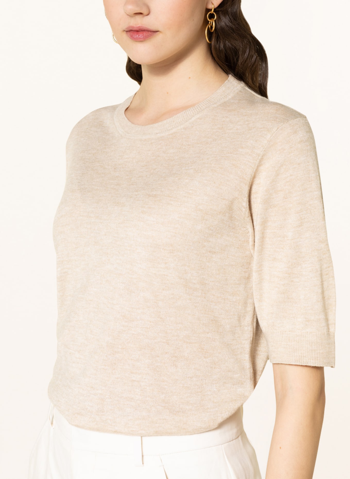 SCOTCH & SODA Knit shirt, Color: BEIGE (Image 4)
