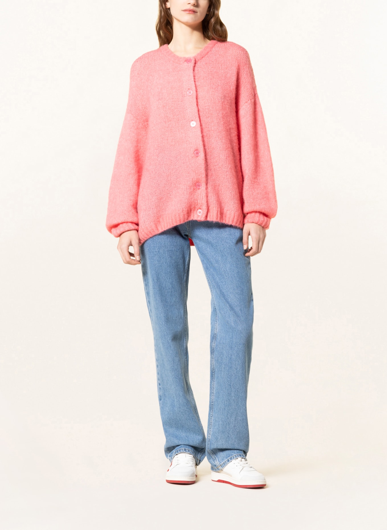American Vintage Pullover GILLET, Farbe: ROSA/ LACHS (Bild 2)