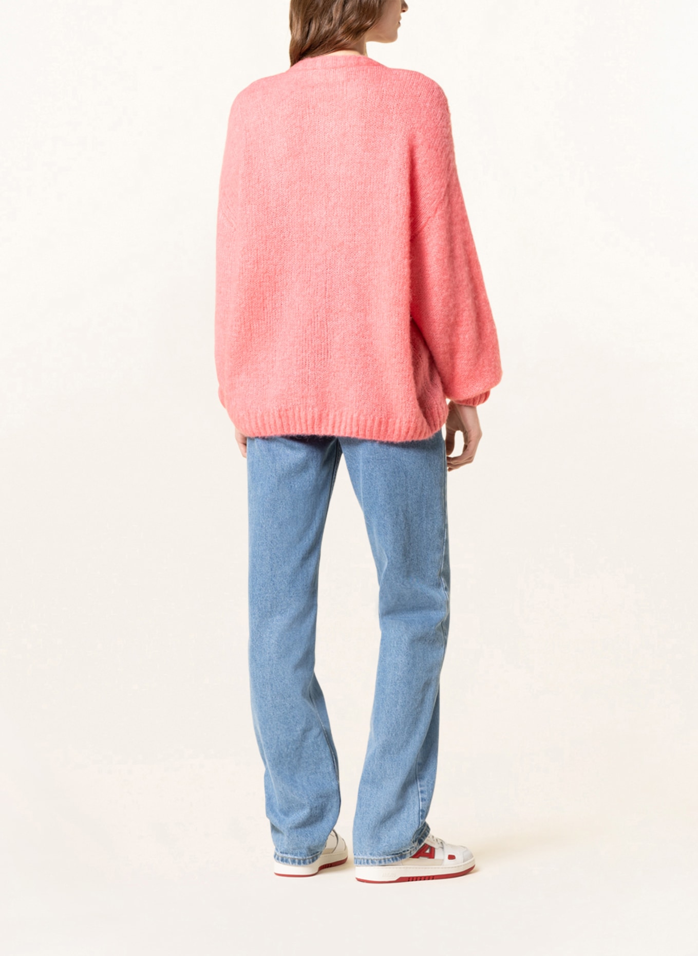 American Vintage Pullover GILLET, Farbe: ROSA/ LACHS (Bild 3)