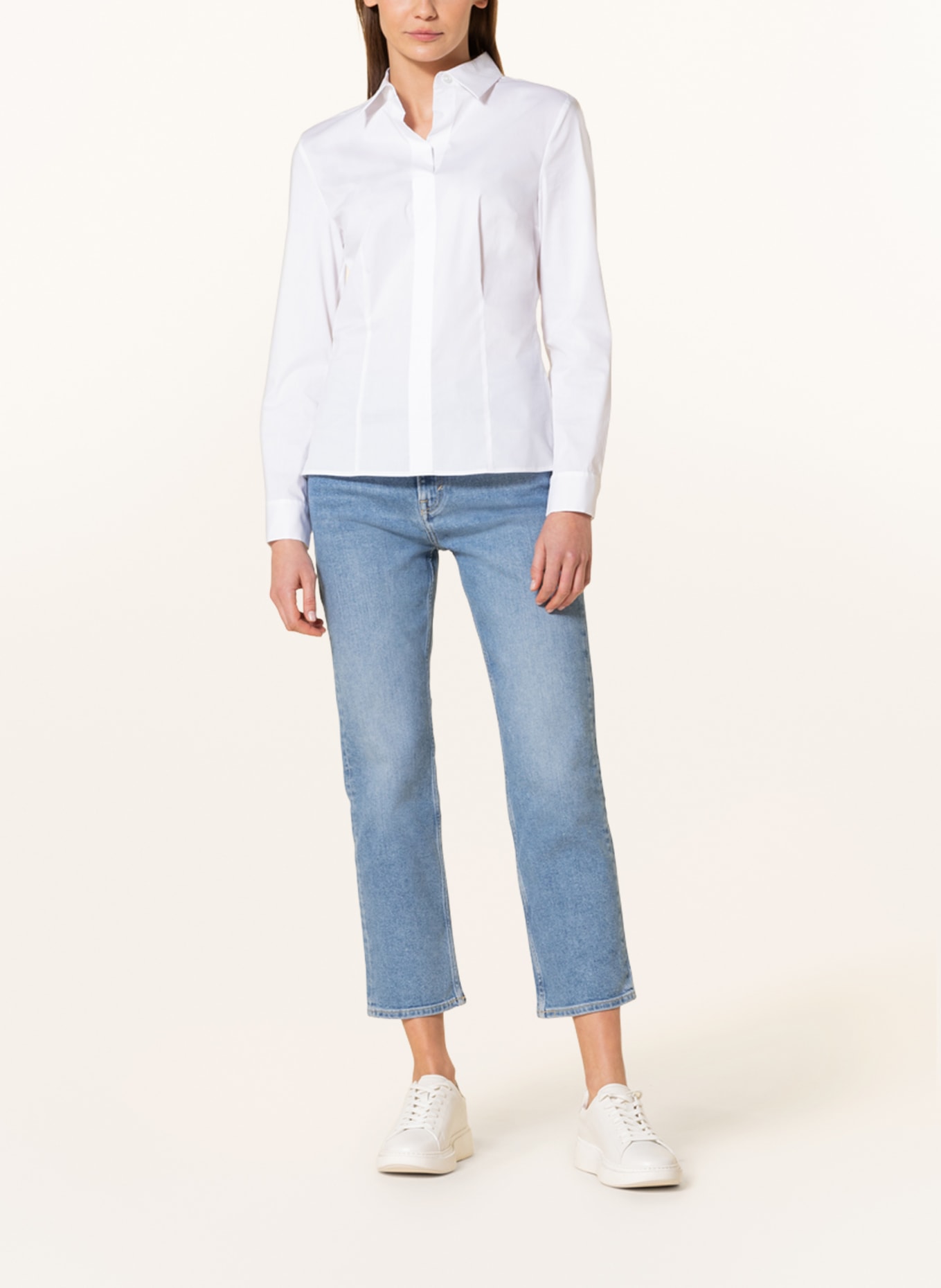 BOSS Shirt blouse BASHINAH, Color: WHITE (Image 2)