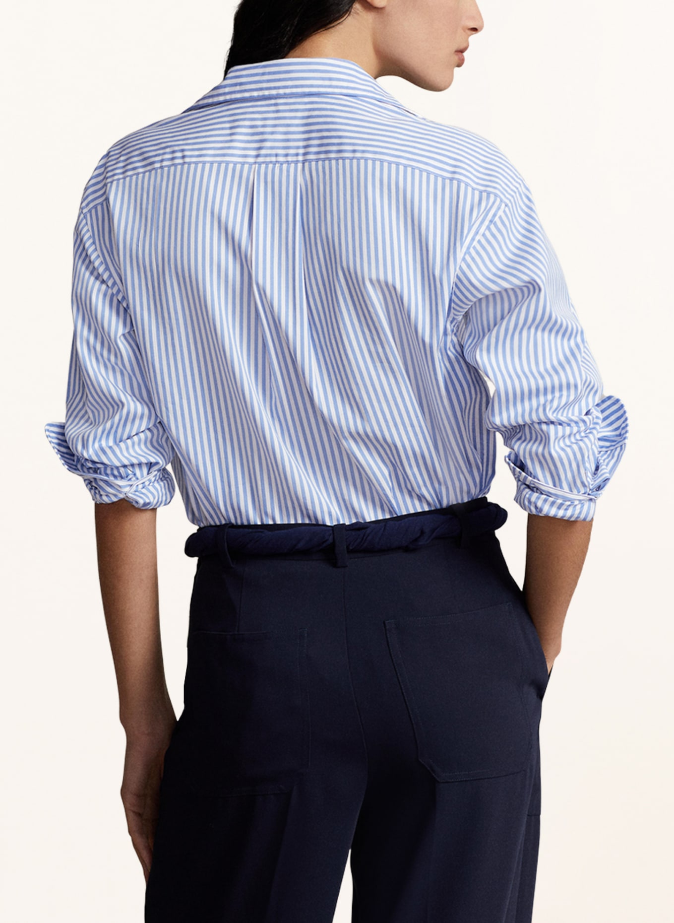 POLO RALPH LAUREN Shirt blouse, Color: WHITE/ LIGHT BLUE (Image 3)