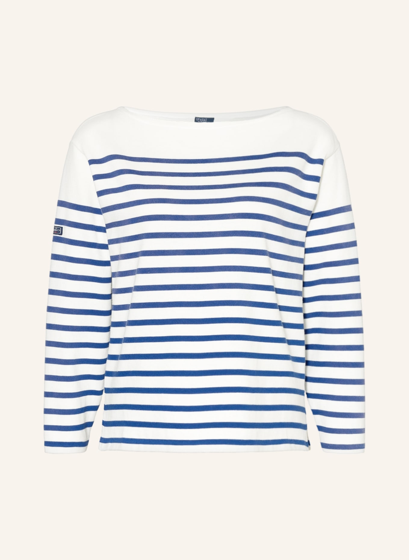 POLO RALPH LAUREN Long sleeve shirt, Color: WHITE/ BLUE (Image 1)