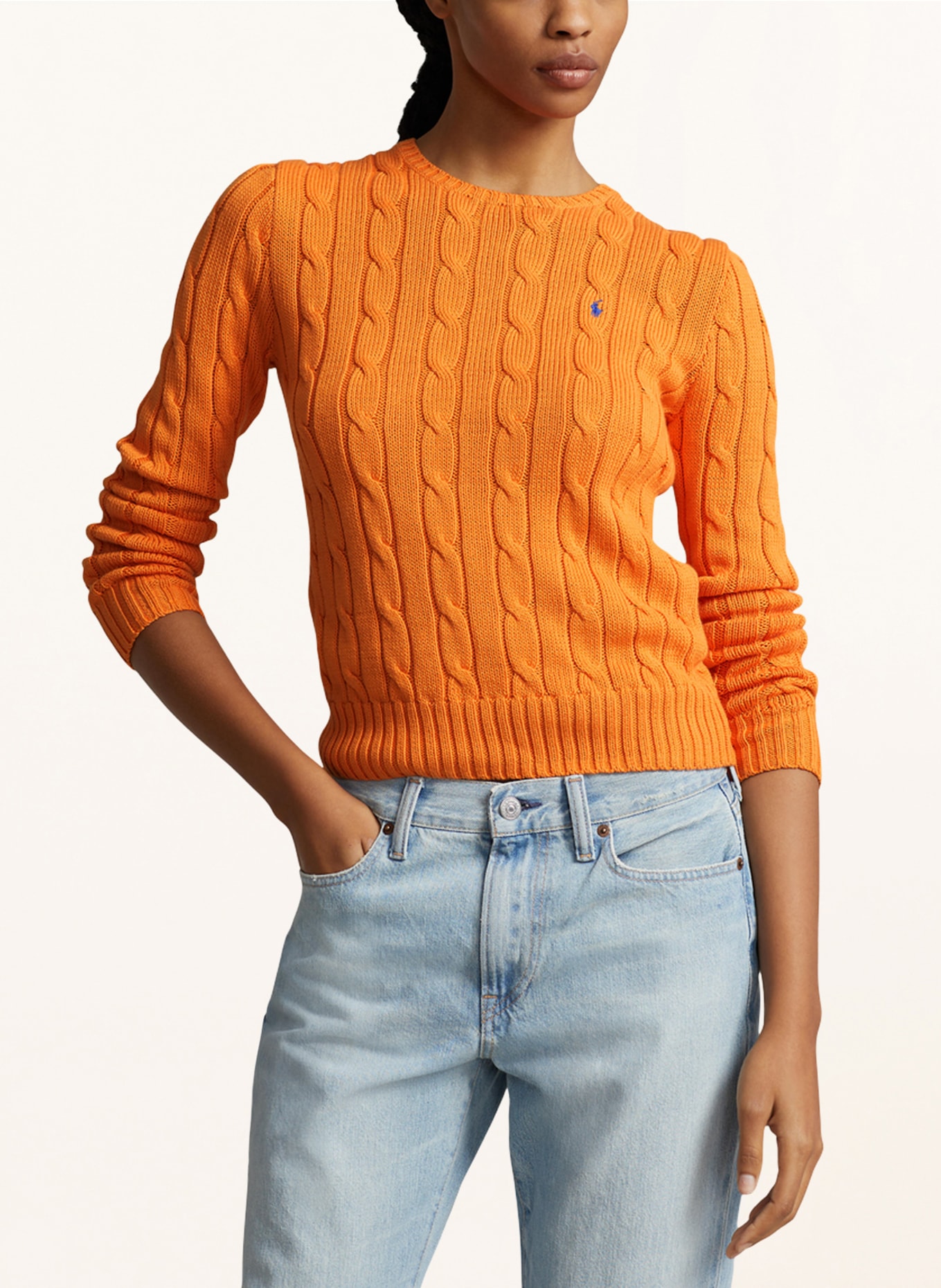 POLO RALPH LAUREN Pullover: ORANGE