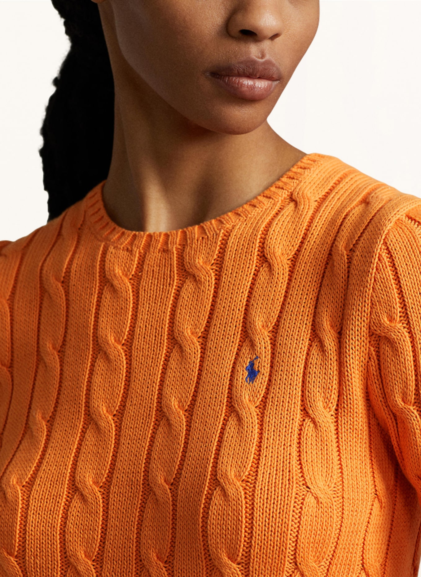 POLO RALPH LAUREN Pullover: ORANGE