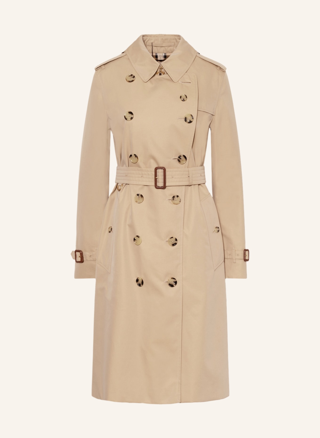 BURBERRY Trench coat KENSINGTON, Color: BEIGE (Image 1)