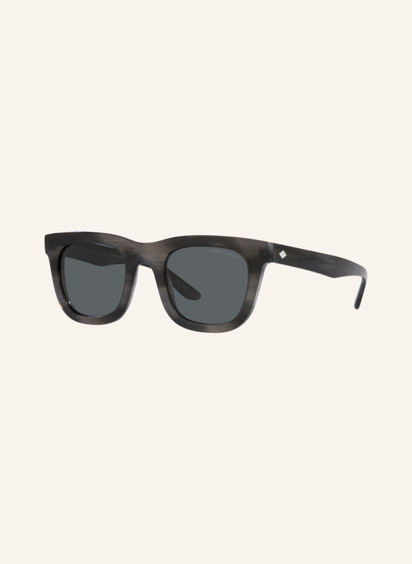 GIORGIO ARMANI Sunglasses AR8171, Color: 5964P2 - DARK GRAY/DARK GRAY (Image 1)