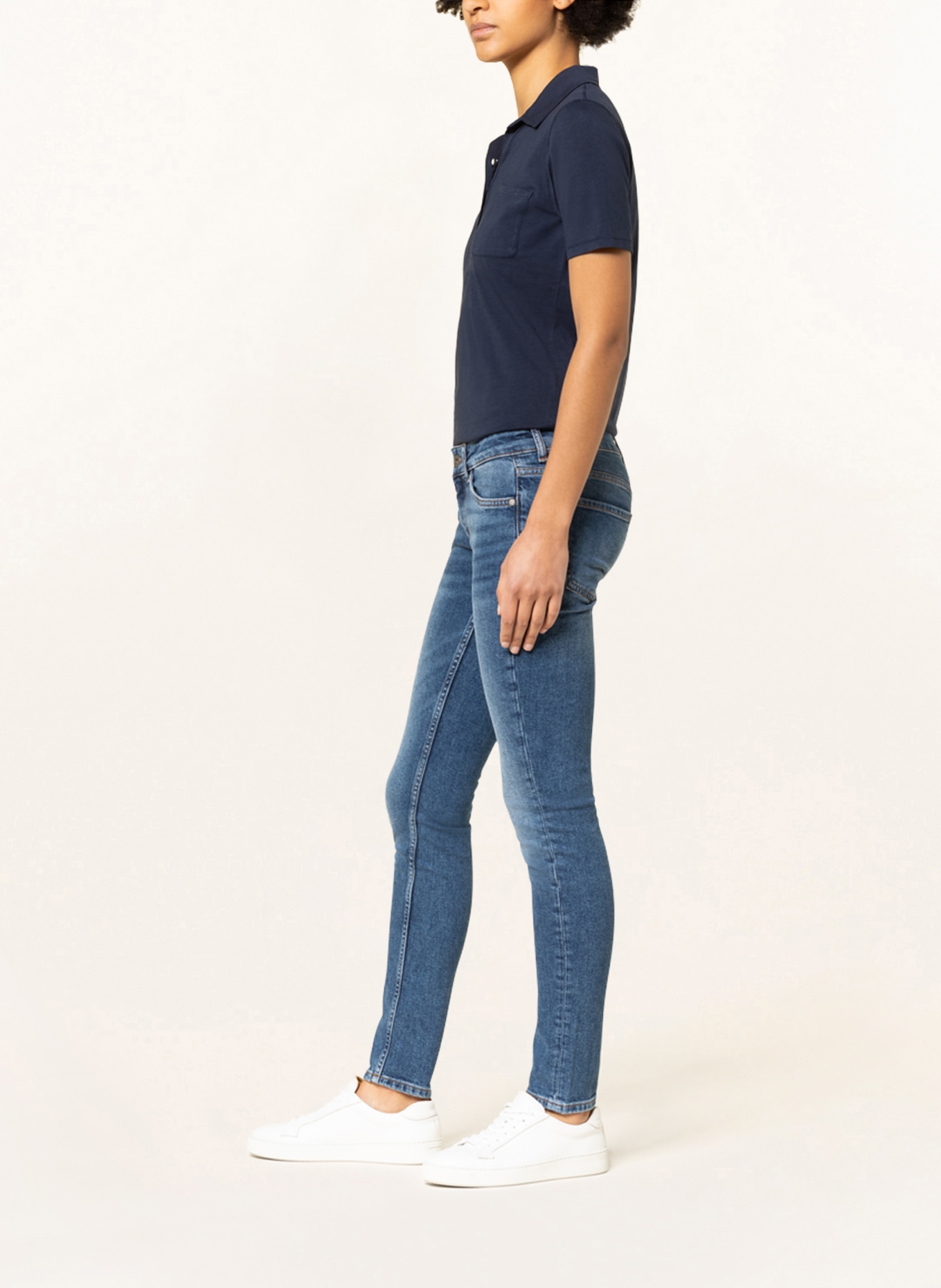 Marc O'Polo Skinny jeans SKARA, Color: 004 sustainable dark blue salt and (Image 4)