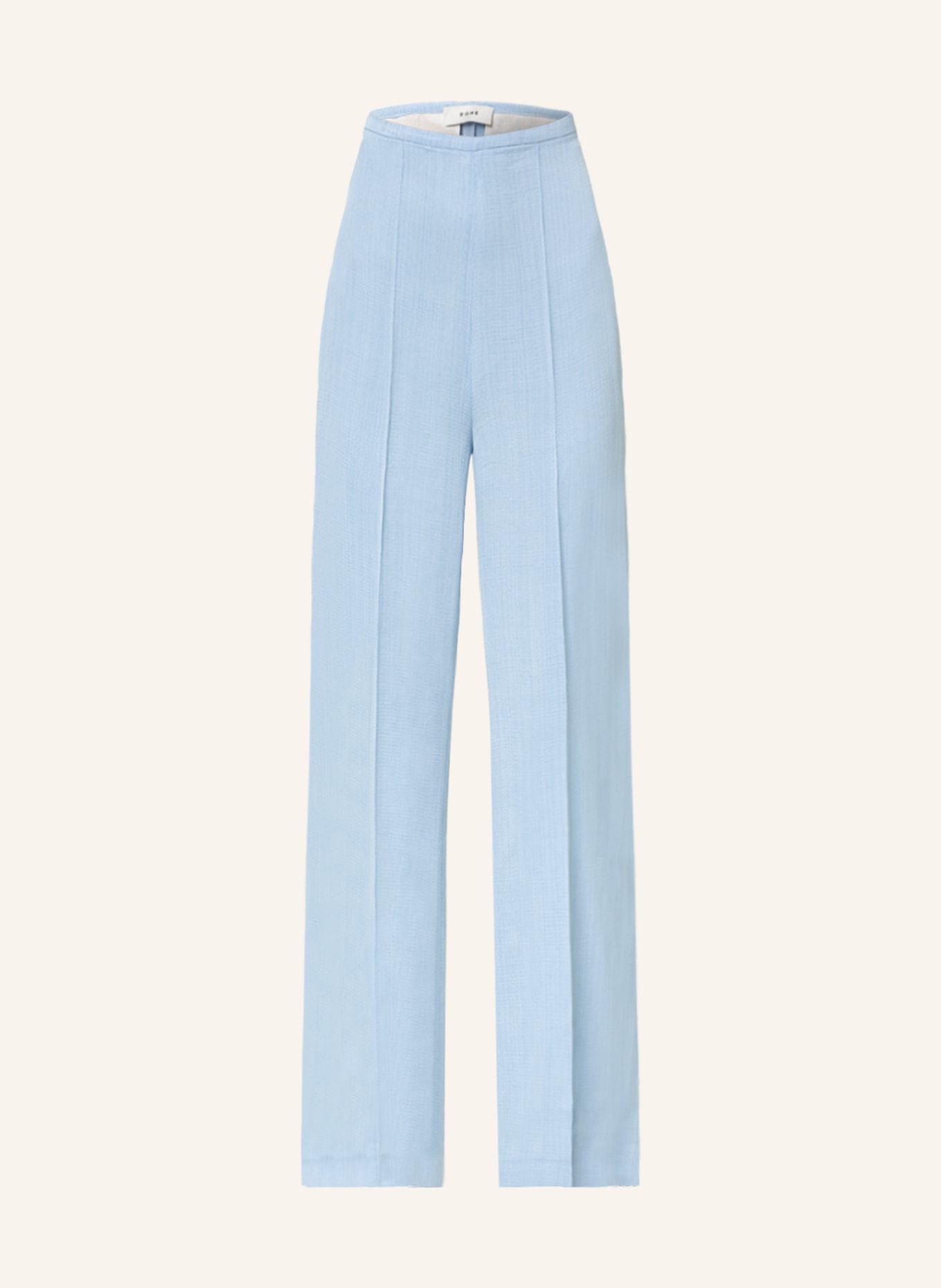 RÓHE Wide leg trousers, Color: LIGHT BLUE (Image 1)