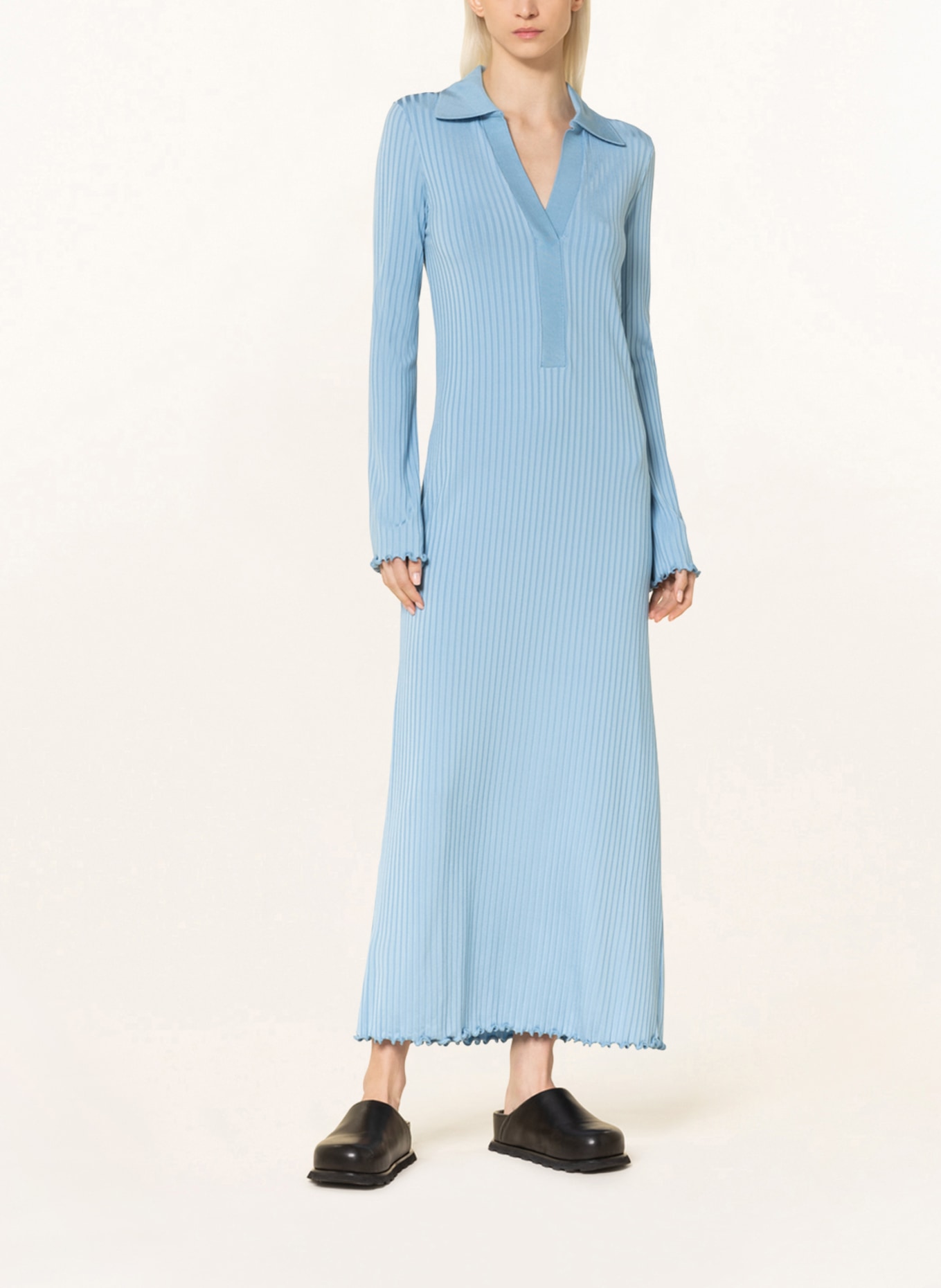 RÓHE Jersey dress, Color: LIGHT BLUE (Image 2)