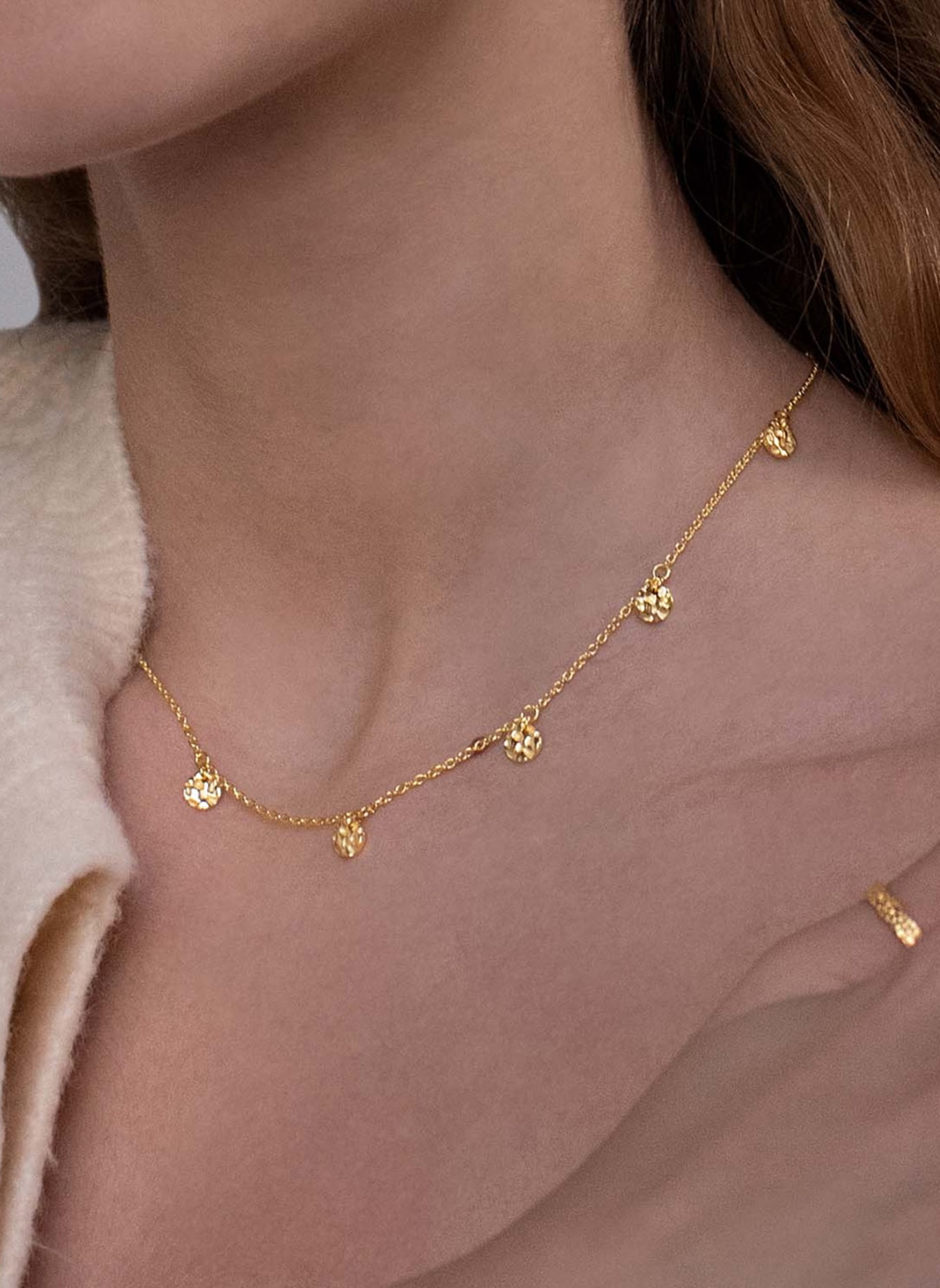 AELEÏLA Necklace NAIMA, Color: GOLD (Image 2)