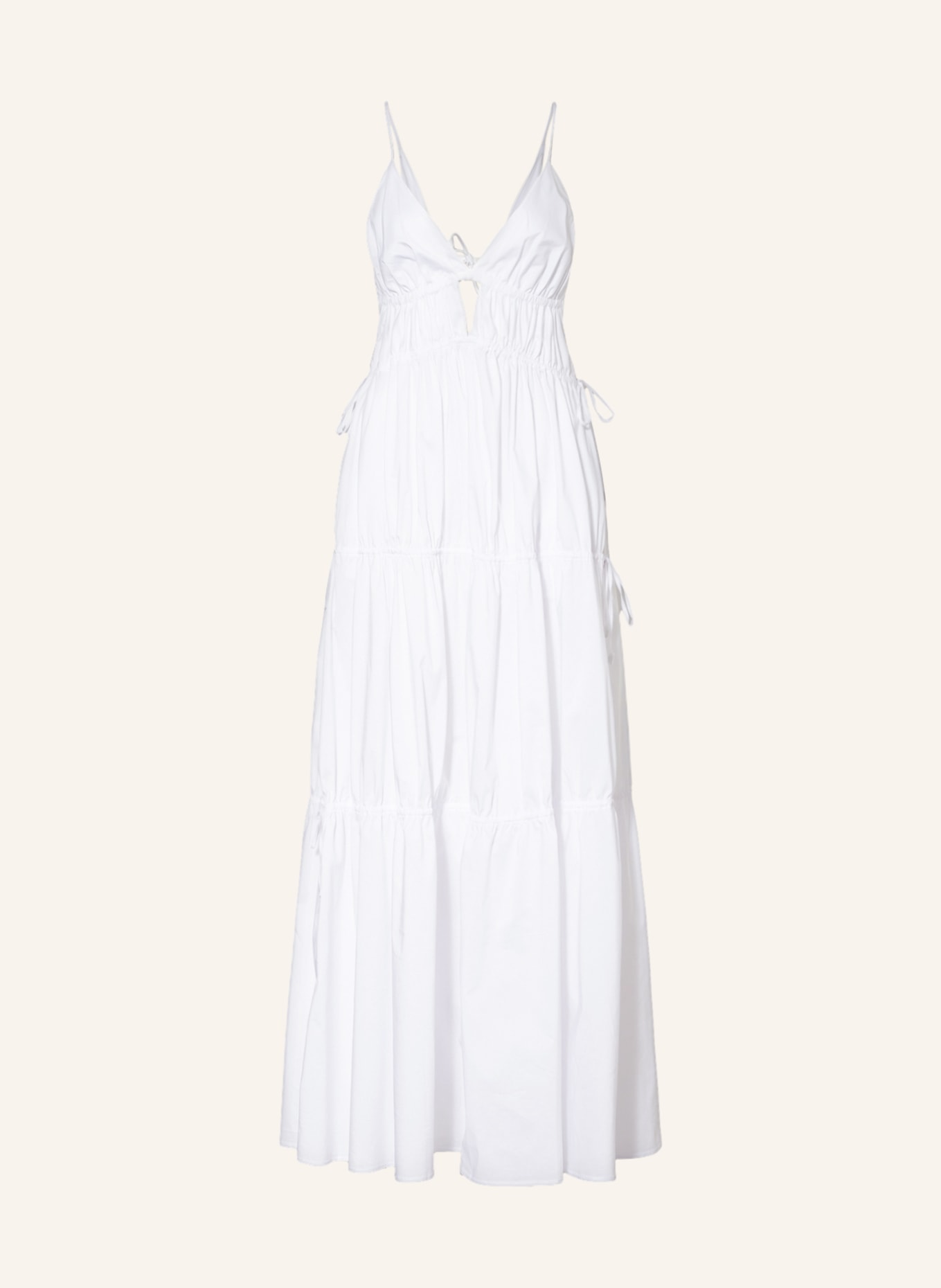 SIMKHAI Dress APRIL with cut-out, Color: WHITE (Image 1)