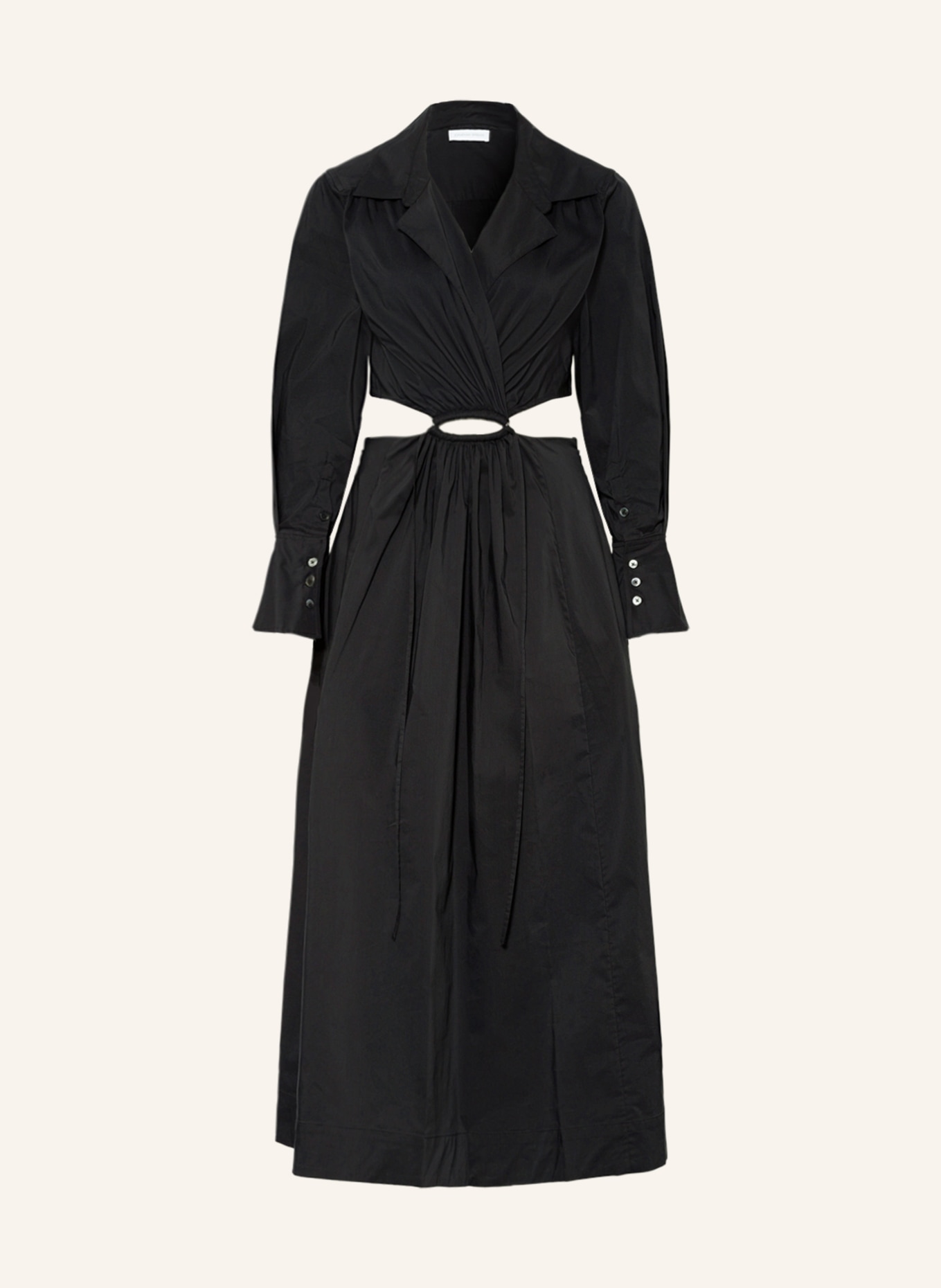 SIMKHAI Dress ALEX with cut-outs, Color: BLACK (Image 1)