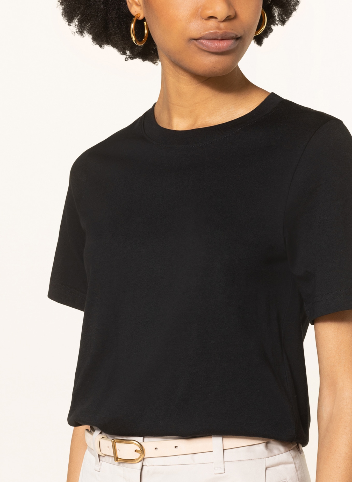 COS T-shirt, Color: BLACK (Image 4)