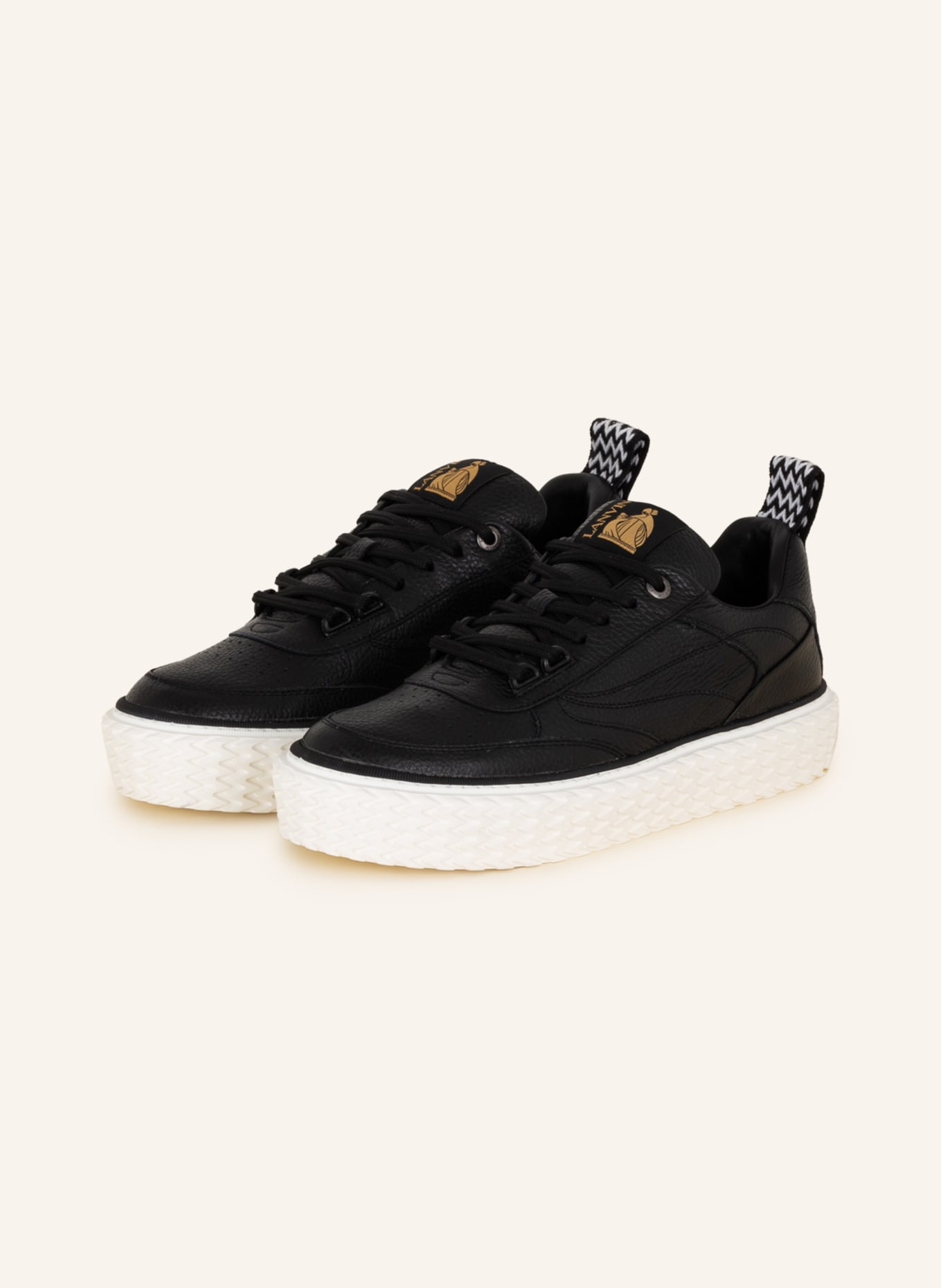 LANVIN Sneakers CURBIES 2, Color: BLACK (Image 1)