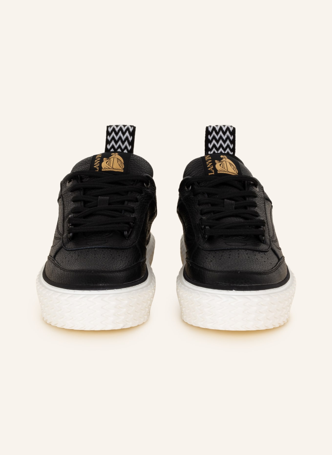 LANVIN Sneakers CURBIES 2, Color: BLACK (Image 3)