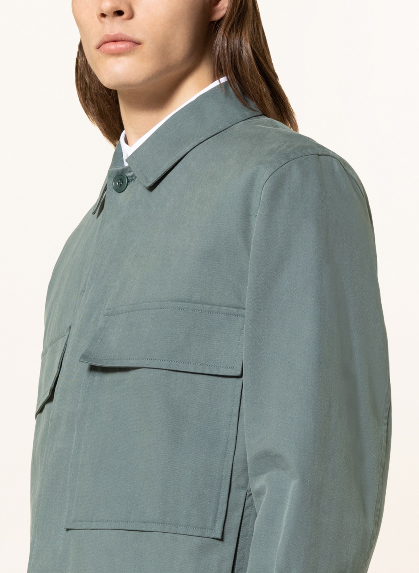 COS Overshirt, Color: TEAL (Image 4)
