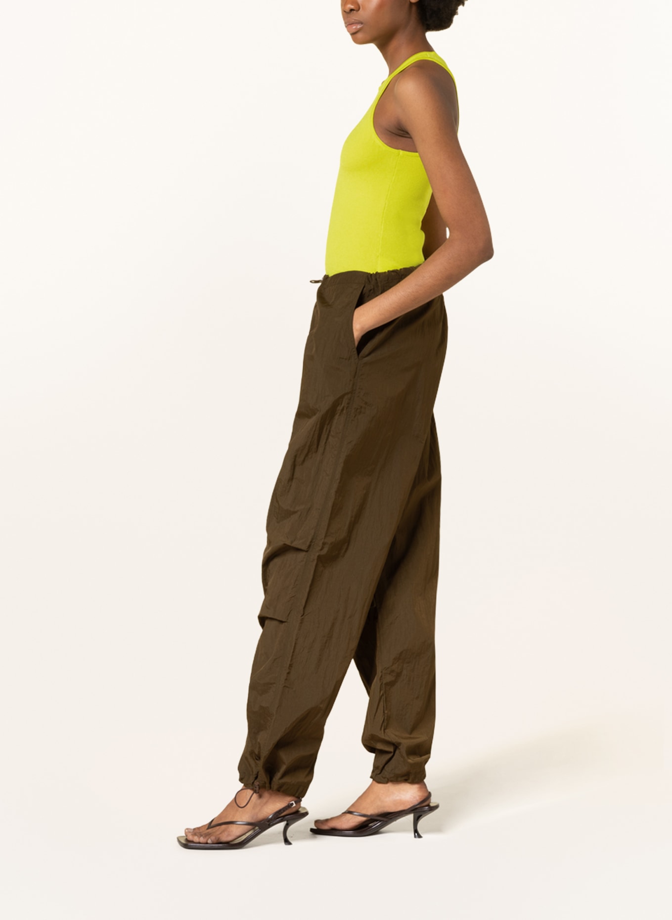 ENVII Spodnie ENHONOLULU w stylu dresowym, Kolor: BRĄZOWY (Obrazek 4)