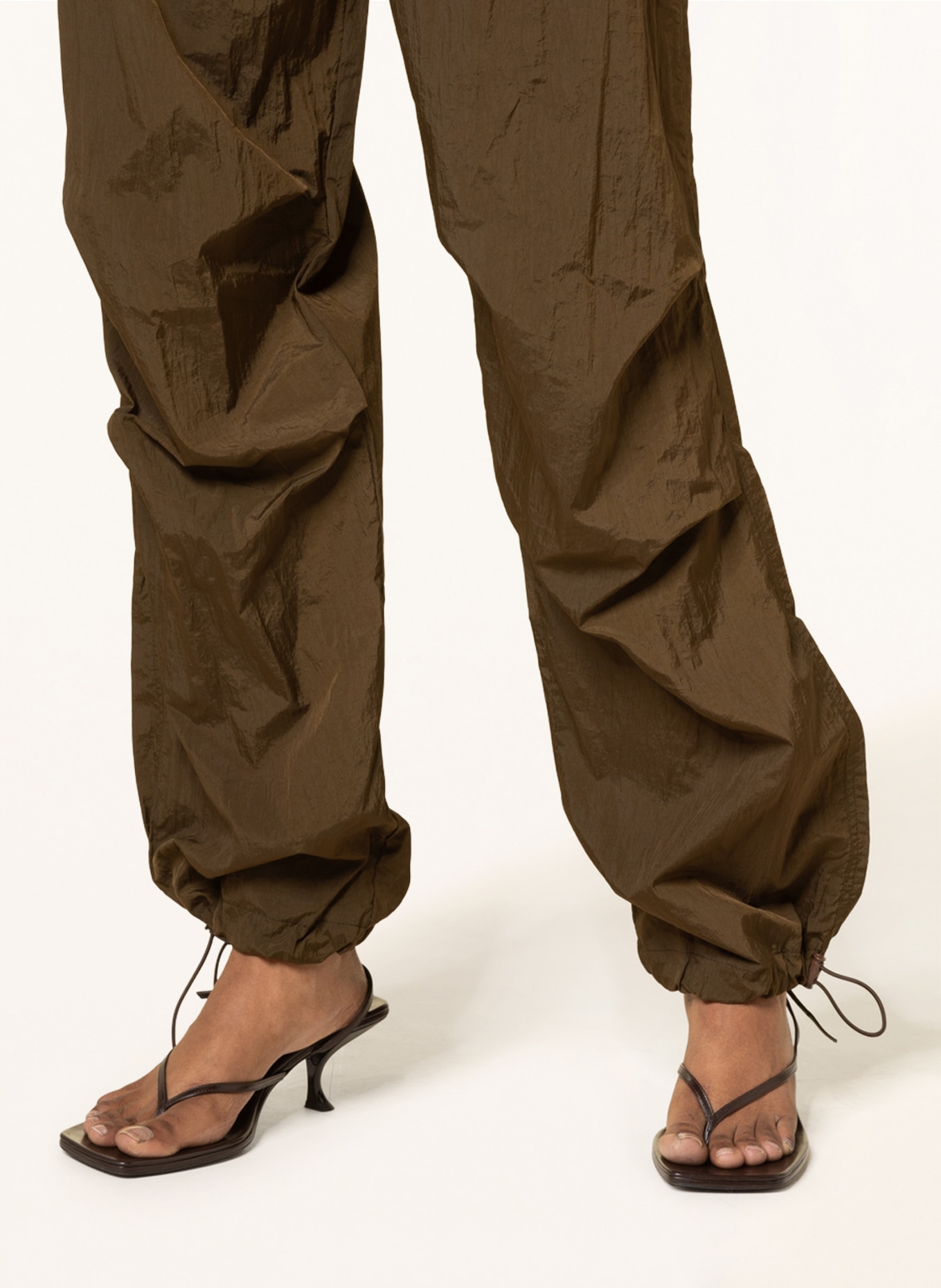 ENVII Pants ENHONOLULU in jogger style, Color: BROWN (Image 5)