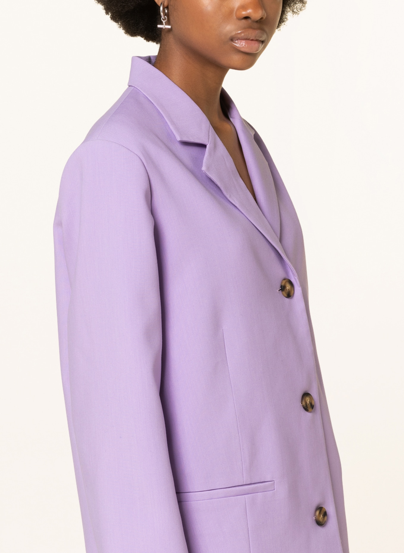 ENVII Long blazer ENGRAPE, Color: LIGHT PURPLE (Image 4)