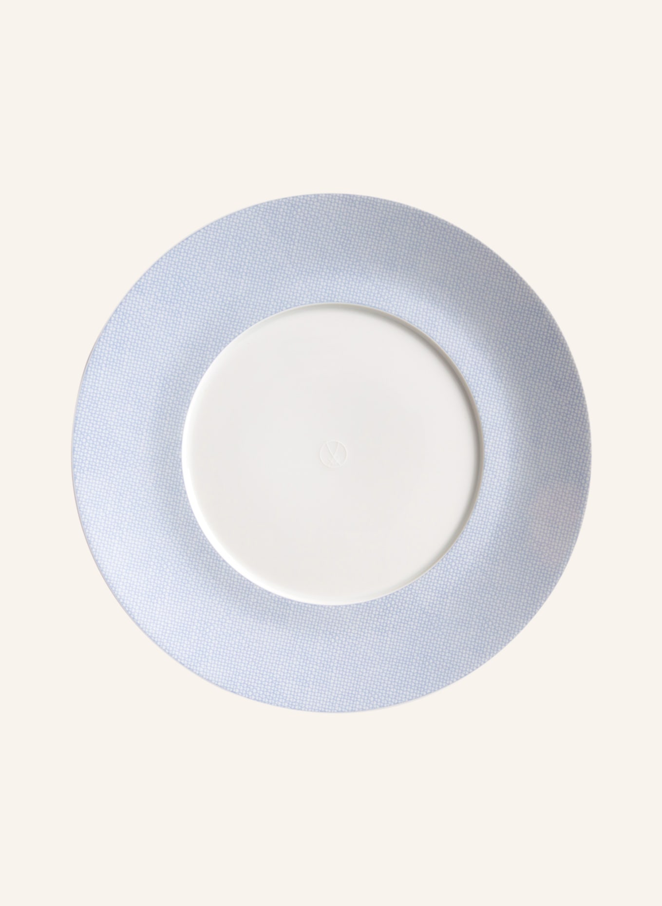 MEISSEN PORZELLAN-MANUFAKTUR Gourmetteller COSMOPOLITAN MESH, Farbe: WEISS/ BLAU (Bild 1)