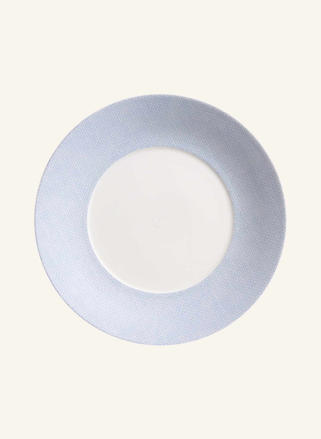 MEISSEN PORZELLAN-MANUFAKTUR Dessert plate COSMOPOLITAN MESH, Color: WHITE/ BLUE (Image 1)