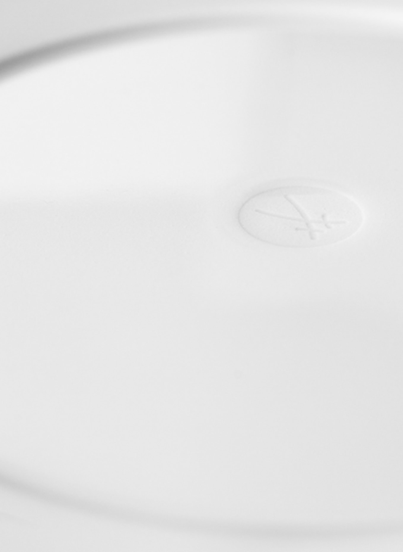 MEISSEN PORZELLAN-MANUFAKTUR Underplate VITRUV PUR, Color: WHITE (Image 3)