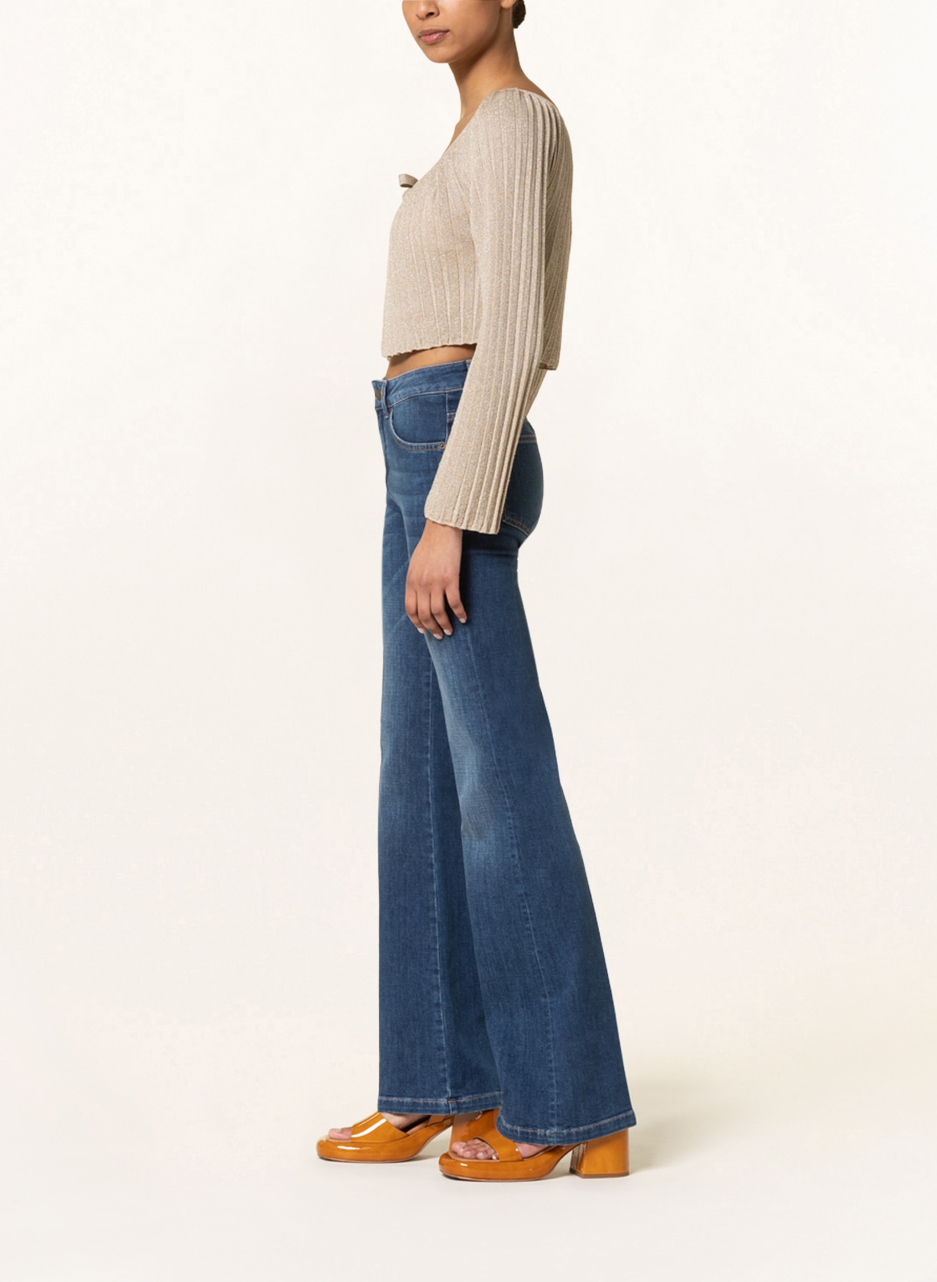 MAX & Co. Flared jeans PASTA, Color: 1 Marine Blu (Image 4)