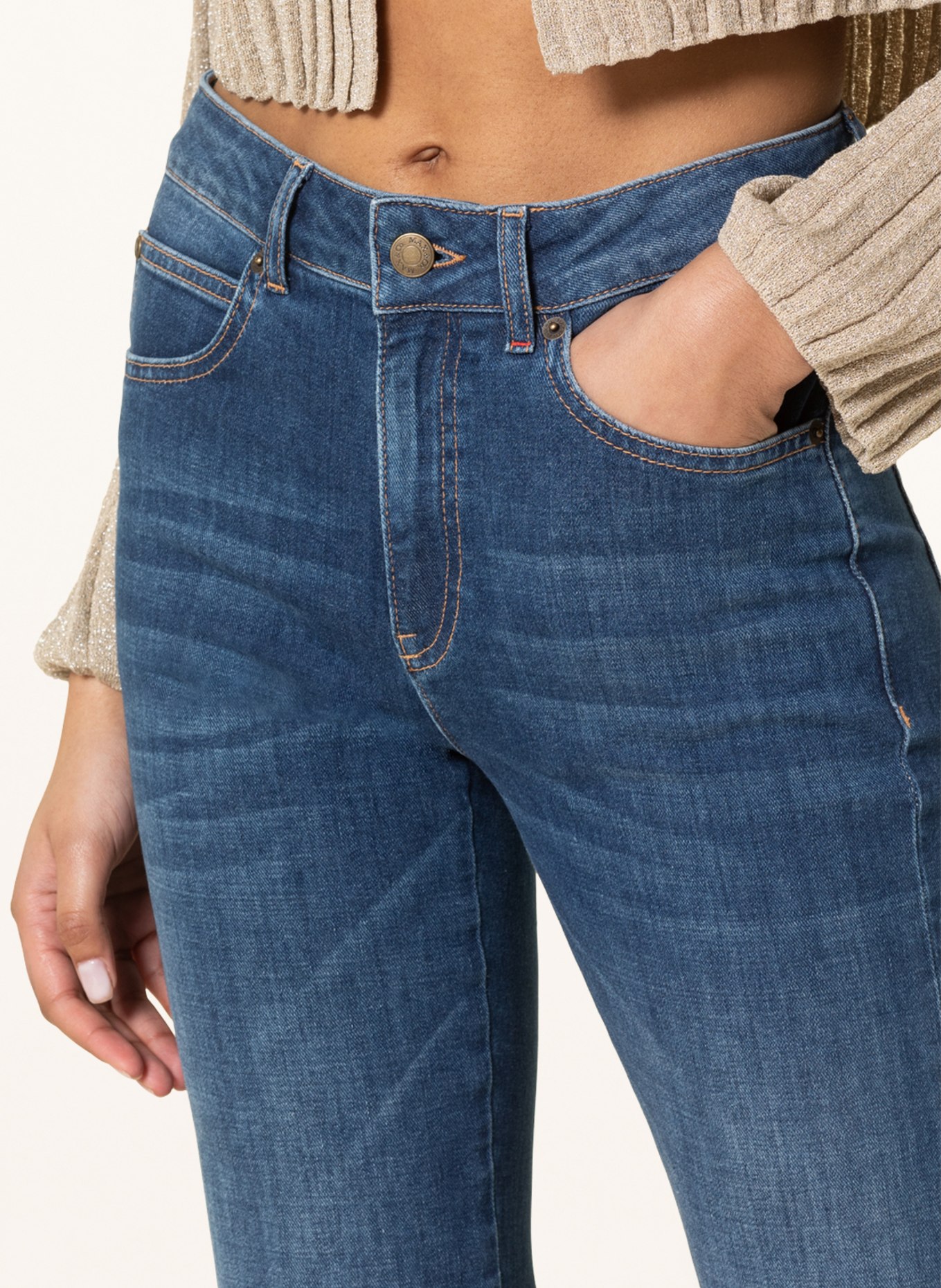 MAX & Co. Flared jeans PASTA, Color: 1 Marine Blu (Image 5)