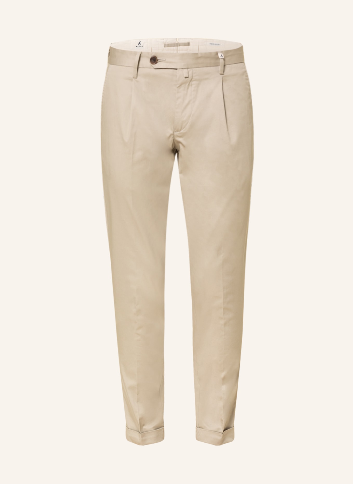 MYTHS Chino kalhoty Extra Slim Fit, Barva: VELBLOUDÍ (Obrázek 1)