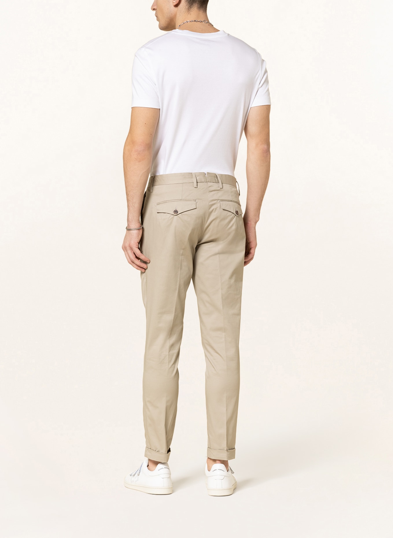 MYTHS Chino kalhoty Extra Slim Fit, Barva: VELBLOUDÍ (Obrázek 3)