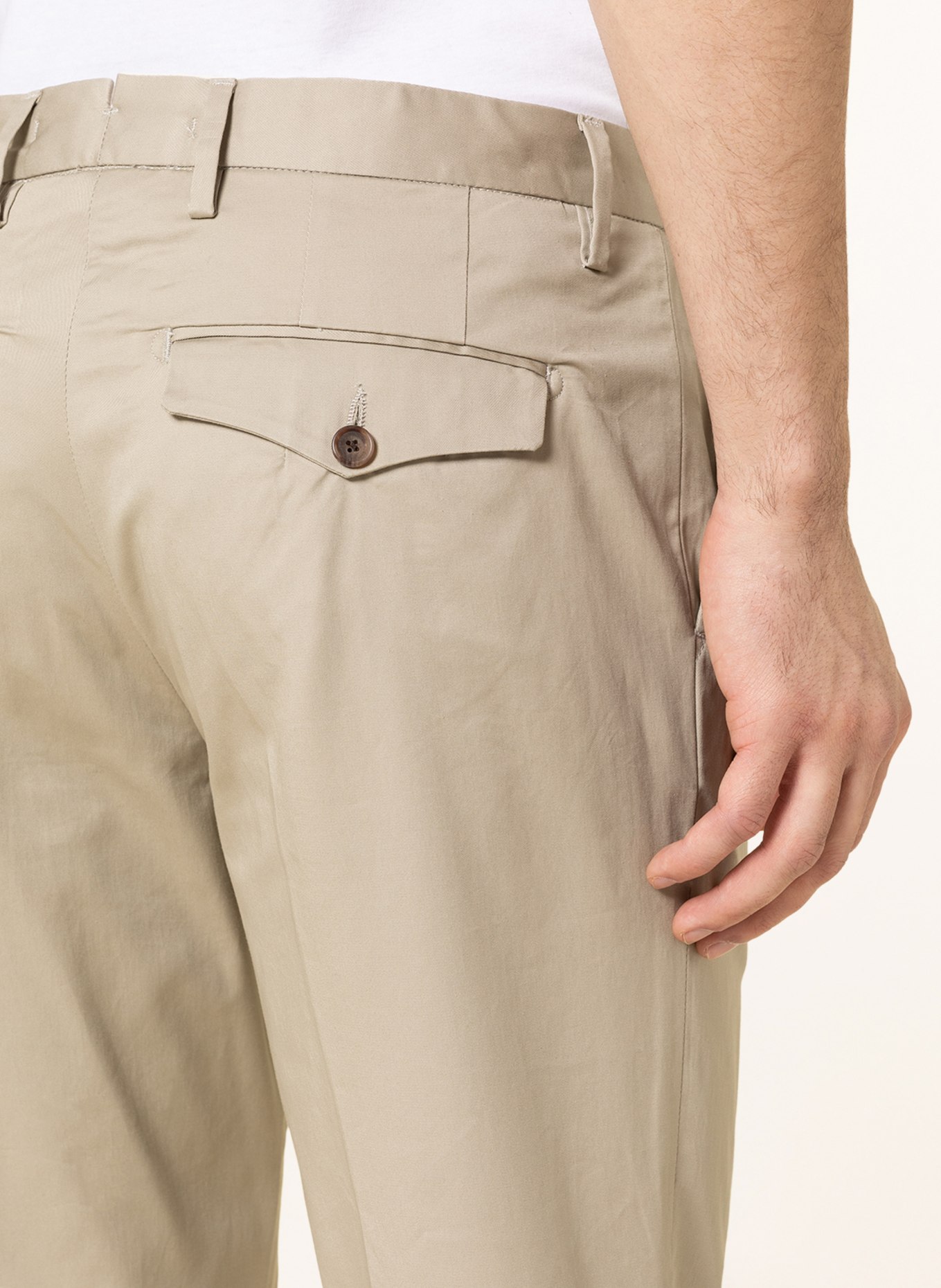 MYTHS Chino kalhoty Extra Slim Fit, Barva: VELBLOUDÍ (Obrázek 5)