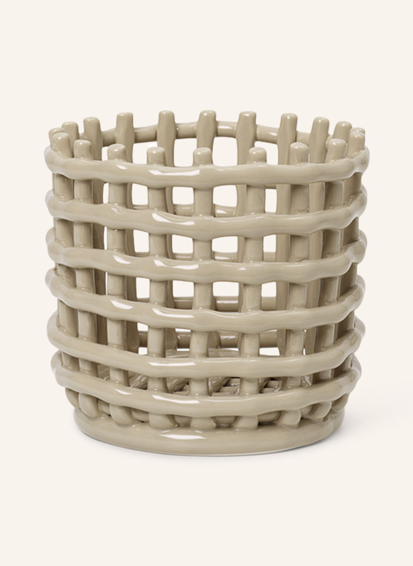 Ferm LIVING Basket, Color: BEIGE (Image 1)