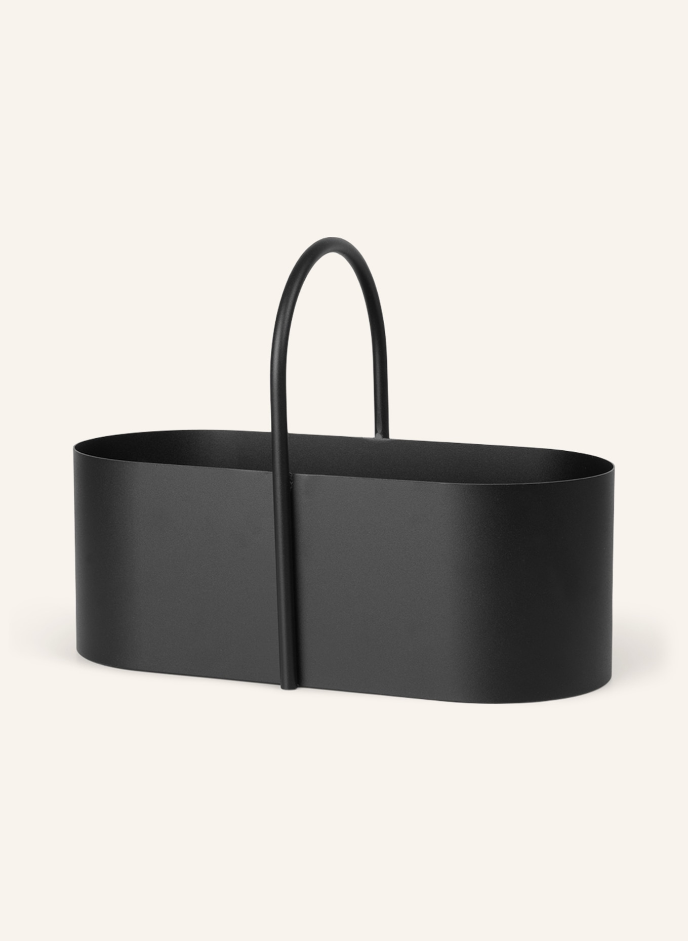 Ferm LIVING Korb GRIB, Farbe: SCHWARZ (Bild 1)