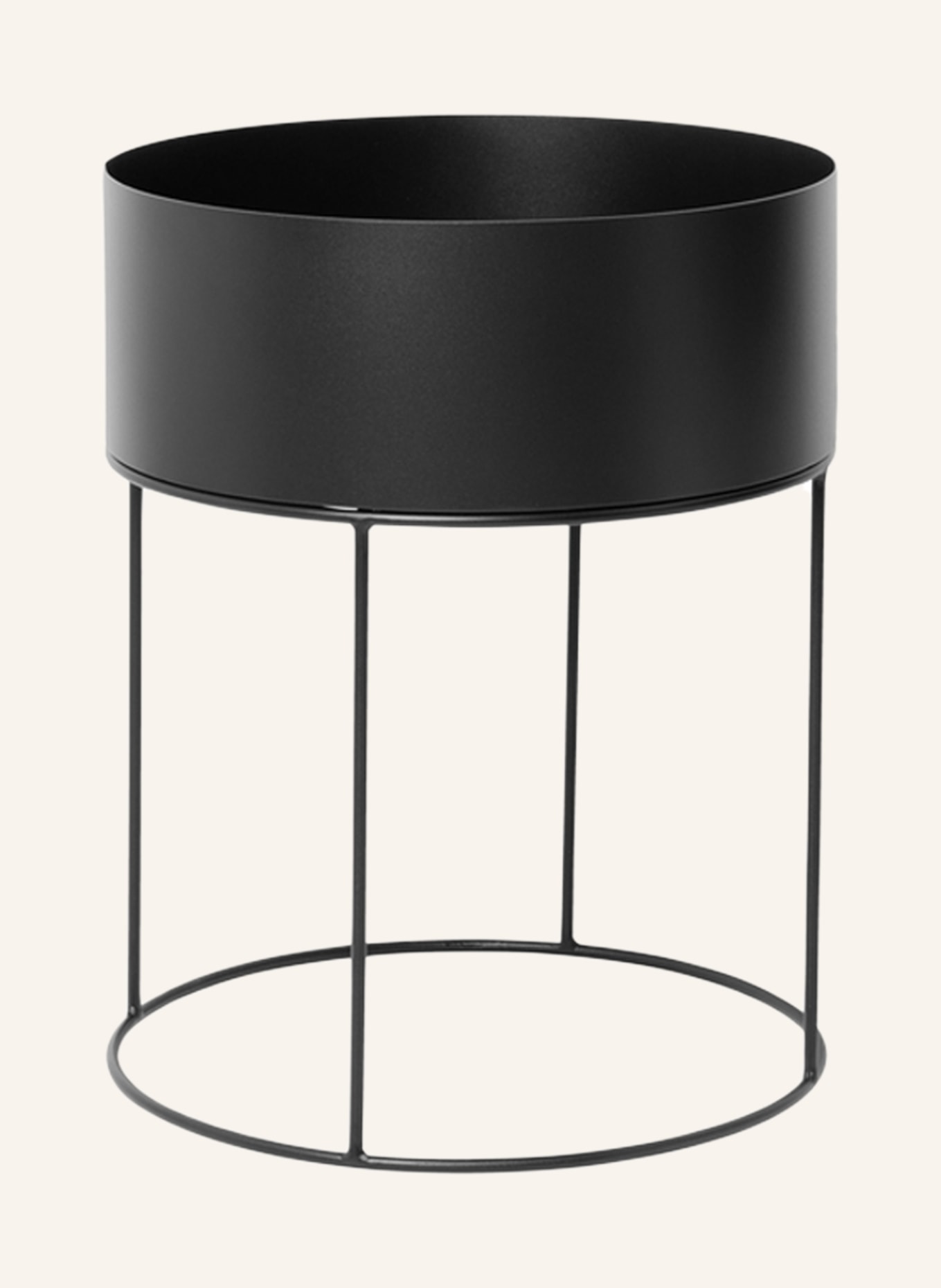 Ferm LIVING Blumentopf, Farbe: SCHWARZ (Bild 1)