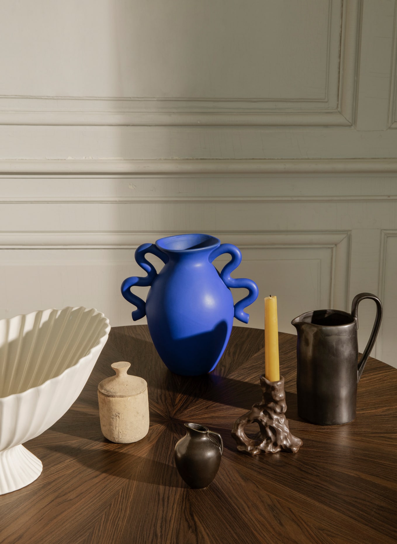Ferm LIVING Vase VERSO, Color: BLUE (Image 2)