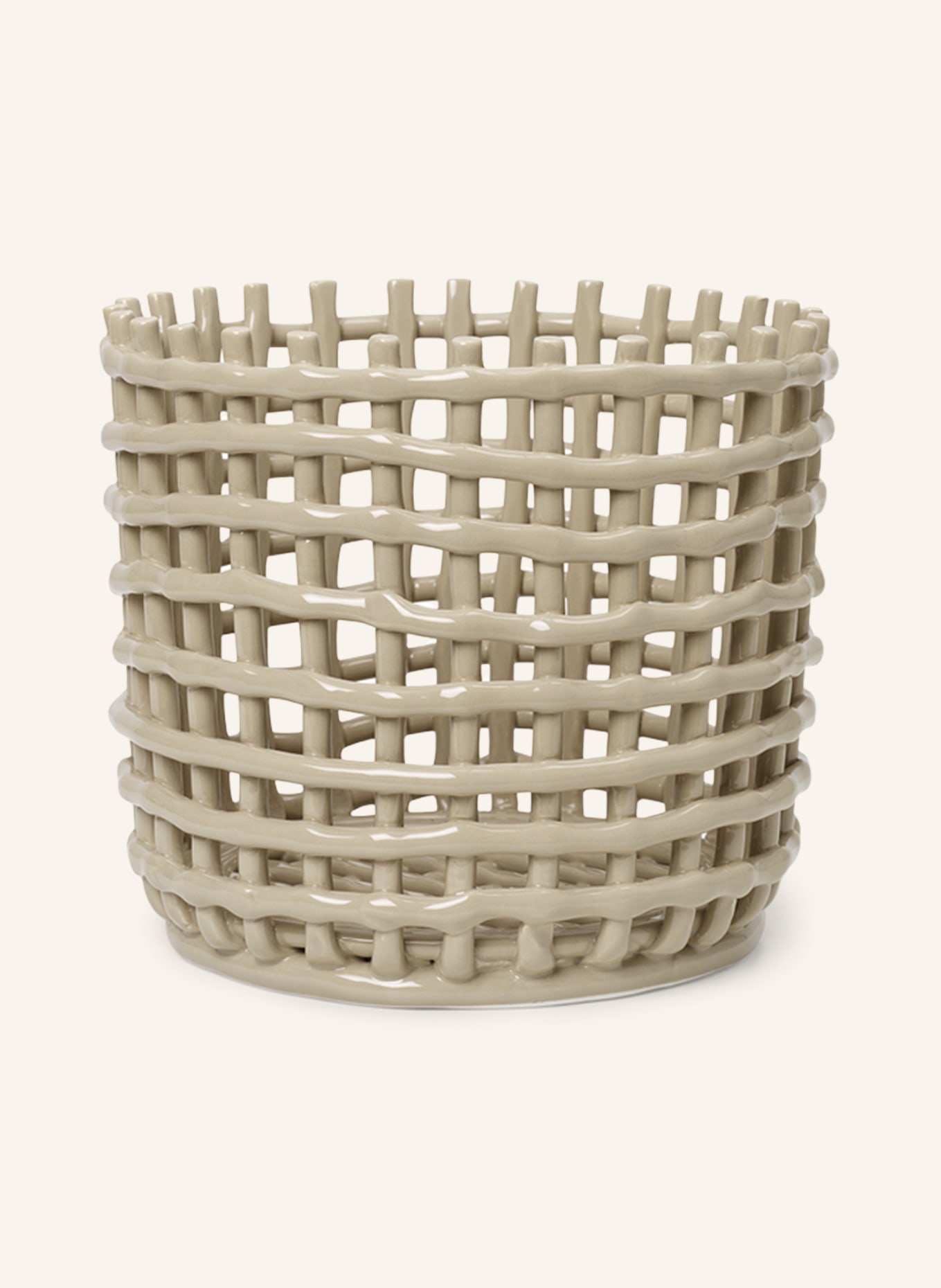 Ferm LIVING Basket, Color: BEIGE (Image 1)