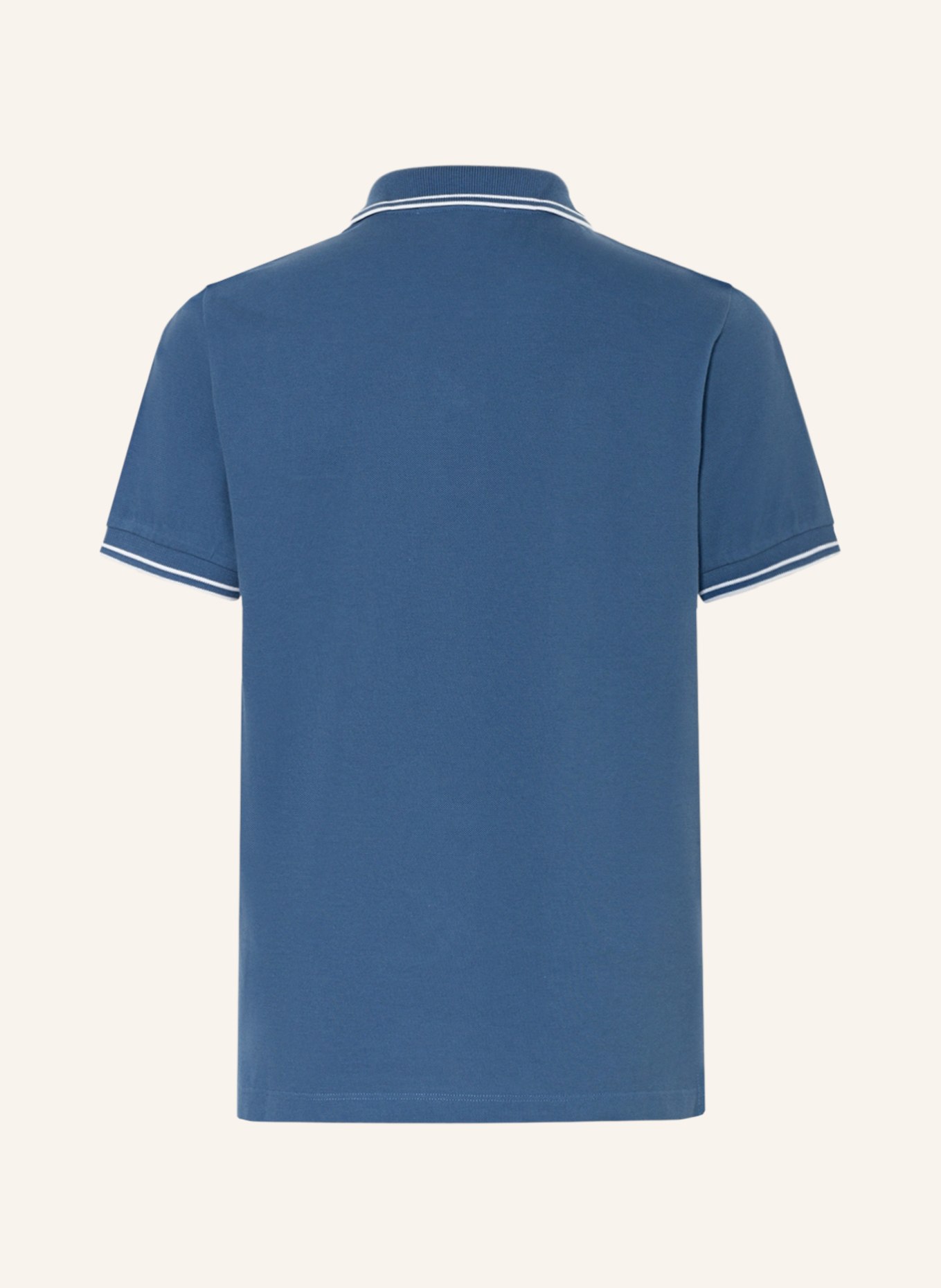 STONE ISLAND JUNIOR Piqué-Poloshirt, Farbe: BLAU (Bild 2)