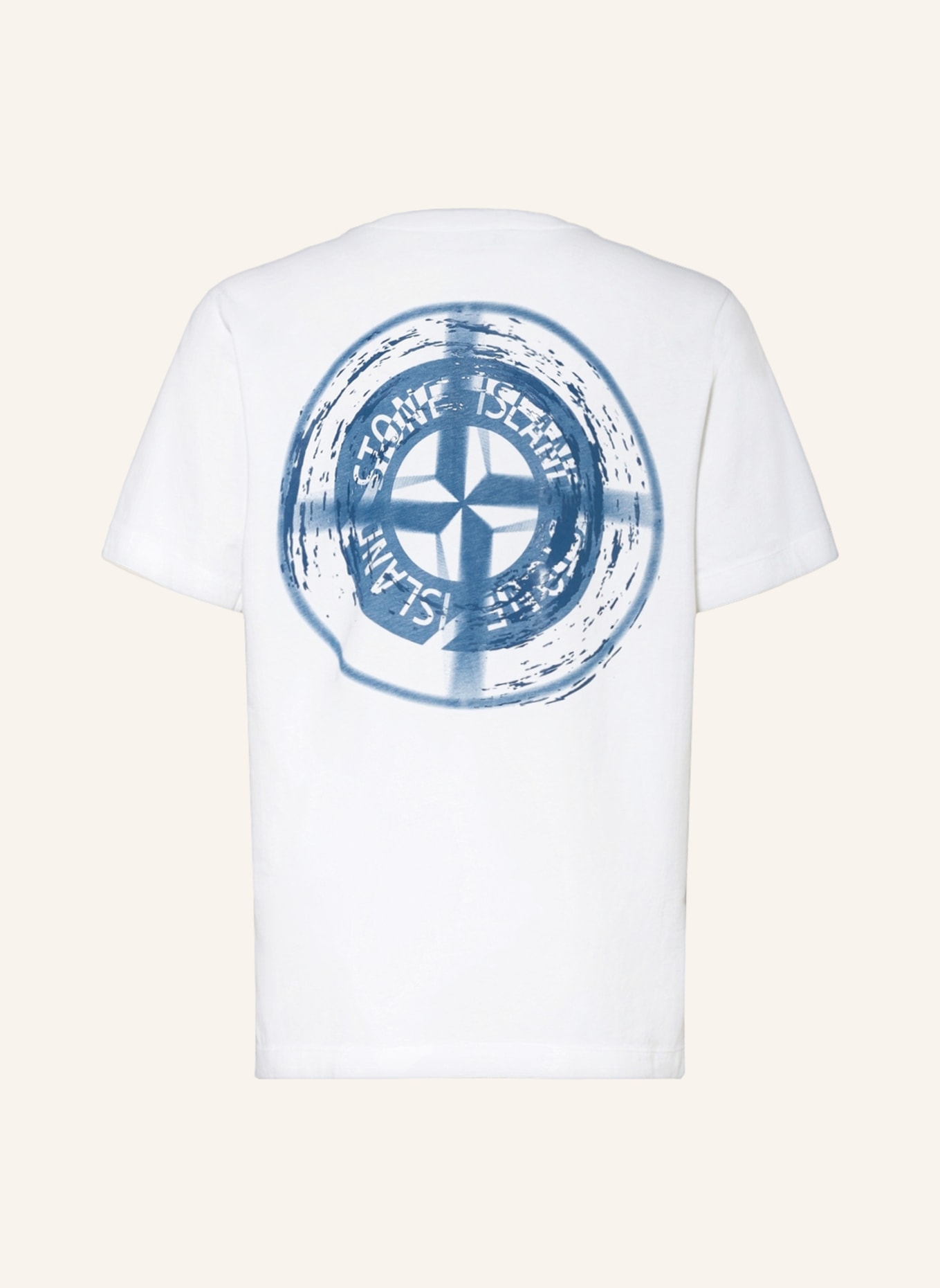 STONE ISLAND JUNIOR T-Shirt, Farbe: WEISS (Bild 2)